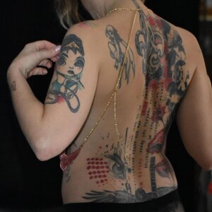 Caronudesexytatouee mym